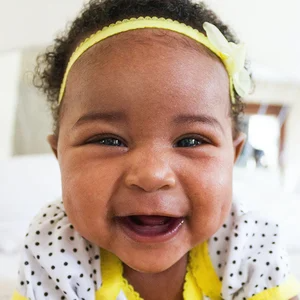 baby teeth little girl